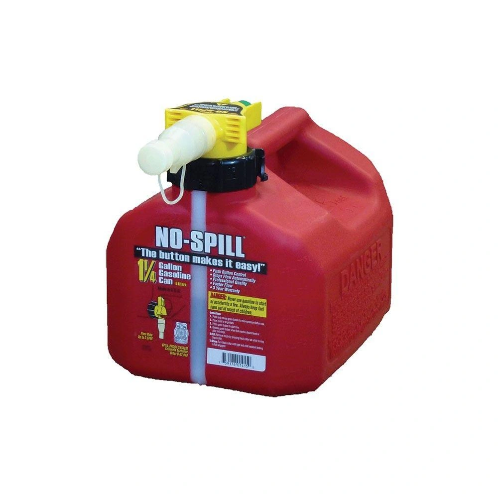 Tanica di benzina antigoccia 1 1/4 gal: Addio perdite, benvenuta efficienza! Facile da usare, massima sicurezza.